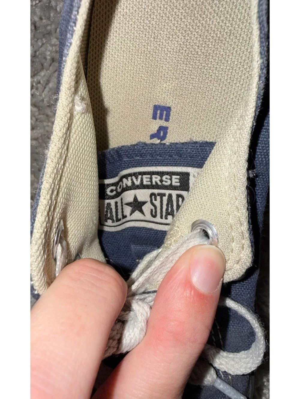 Converse Chuck Taylor All Star Low Top Sneakers Navy Blue